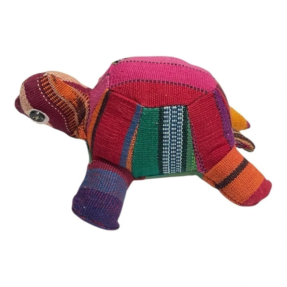 Fair Trade Guatemalan Soft Turtle Toy Animal
